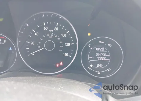 2019 Honda Hr-V Sport из США, поврежденный, VIN 3CZRU6H11KG702929